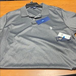 New Men’s grey U.S Polo Shirt  XL